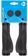 M-Wave Fahrradlenkergriff M-WAVE Griffe CLOUD ERGO FIX 2 Paar 130/130mm schwarz