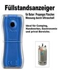 GASLOCK Gas F&uuml;llstandsanzeiger grau-blau f&uuml;r alle Stahlgasflaschen 2,5 - 33...