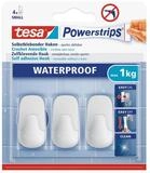 tesa Klebehaken tesa Klebehaken Powerstrips Plastik small wei&szlig;