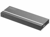 Digitus Festplatten-Gehäuse Externes SSD Gehäuse - USB Type-C 3.1 - M.2 (NVMe,