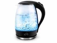 T24 Wasserkocher Glas Wasserkocher 1,7 L BPA frei THV Rheinland GS...