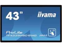 Iiyama TF4339MSC-B1AG 43IN 1920X1080 340CD TFT-Monitor (1920 x 1080 px, Full...