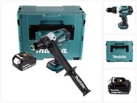 Makita Akku-Schrauber DDF 458 M1J Akku Bohrschrauber 18 V 91 Nm + 1x Akku 4,0...