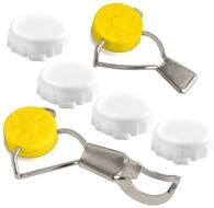 FACKELMANN K&uuml;chenorganizer-Set Fackelmann Kronkorken und B&uuml;gelverschluss 6-er Set