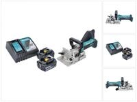 Makita Nutfr&auml;se DPJ 180 RM Akku Nutfr&auml;se 18 V 100 mm + 2x Akku 4,0 Ah + Ladeger&auml;t