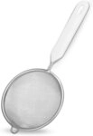 FACKELMANN Seiher Fackelmann Sieb &Oslash; 7 cm K&uuml;chensieb aus Edelstahl Wei&szlig;/Silber 1