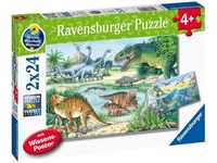 Ravensburger Saurier und ihre Lebensräume (2x24 Teile)