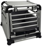 Nobby Tiertransportbox Aluminium Auto Round Corner