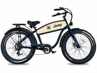 Jeep E-Bikes E-Bike CR 7005, 7 Gang, Kettenschaltung, Heckmotor, (mit