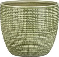 Scheurich Blumentopf Scheurich &Uuml;bertopf Serie 866 &Oslash; 19 x 16,9 cm kaki