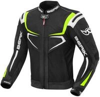 Berik Motorradjacke Radic Motorrad Leder- / Textiljacke herausnehmbares Innenfutter