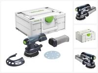 FESTOOL Akku-Exzenterschleifer ETSC 125-Basic Akku Exzenterschleifer (576370)...
