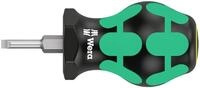 Wera Schraubendreher Wera 335 Stubby/Vergaserschraubendreher, 0,6 x 3,5 x 24,5...