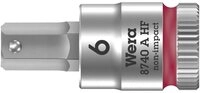 Wera Steckschl&uuml;ssel Wera 8740 A HF Zyklop Bitnuss mit 1/4"-Antrieb, mit