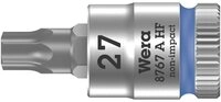 Wera Steckschl&uuml;ssel Wera 8767 A HF TX Zyklop Bitnuss mit 1/4"-Antrieb, mit