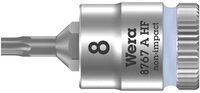 Wera Bit- und Steckschl&uuml;sselset Steckschl&uuml;ssel-Bit-Einsatz1/4&Prime;, T 8...