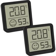 TFA Dostmann Thermo-Hygrometer mit Komfortzone 30.5053.01.02 Wetterstation