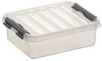 Sunware Aufbewahrungsbox Aufbewahrungsbox Q-line H6162302 Ma&szlig;e: 15 x 6 x 20 cm...