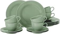 Seltmann Weiden Kaffeeservice Seltmann Weiden Beat Salbeigr&uuml;n Kaffeeservice 18-tlg.,