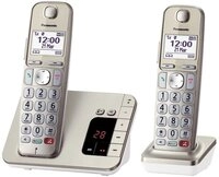 Panasonic KX-TGE262GN DECT-Telefon (Mobilteile: 2) Panasonic KX-TGE262GN DECT-Telefon (Mobilteile: 2)