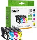 KMP KMP Tintenpatronen Multipack B62VX ersetzt Brother LC-223 Tintenpatrone