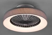 Reality Leuchten LED Deckenleuchte Farsund Deckenventilator, Ventilatorfunktion,