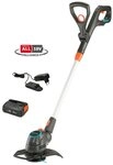 GARDENA Akku-Rasentrimmer ComfortCut Ready-To-Use Set, Schnittbreite 23 cm,...