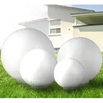 etc-shop LED Gartenleuchte, LED-Leuchtmittel fest verbaut, 4er Set Outdoor LED Solar