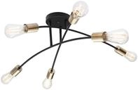 GLOBO LIGHTING Deckenleuchte SARINI, ohne Leuchtmittel, Deckenleuchte