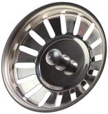 Blanco Siebventil Siebkorb &Oslash; 80mm mit Hubstange &Oslash; 28mm passend f&uuml;r sp&uuml;len...