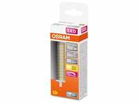 Osram LED-Leuchtmittel Superstar LED R7s Lampe 118 mm dimmbar, R7s, Warmweiß