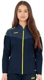 Jako Trainingsjacke Champ 2.0 (Pr&auml;sentation) marineblau/gelb Damen
