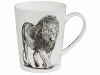 Maxwell & Williams African Lion Kaffeebecher 0,45l weiß