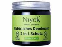 Niyok Deo-Creme 2in1 Deodorant - Green Touch 40ml
