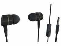 Vivanco Vivanco SMARTSOUND BLACK In Ear Kopfhörer kabelgebunden Schwarz...
