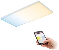 Paulmann LED Panel Velora, LED fest integriert, Tageslichtwei&szlig;