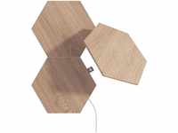 Nanoleaf Elements Hexagons Wood Look Erweiterungsset 3 Licht-Panele...