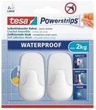 tesa Klebehaken tesa Klebehaken Powerstrips Plastik Large wei&szlig;
