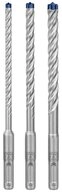 BOSCH Spiralbohrer Hammerbohrer-Set, 6/8/10&nbsp;mm, 3-tlg 2608900196