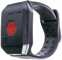 disty NEO - mobiles Notfallarmband f&uuml;r Zuhause - schwarz Watch