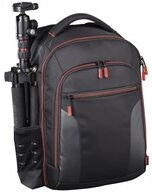 Hama Fotorucksack Hama Kamera-Rucksack Miami 190 schwarz/rot f&uuml;r Fotografie.