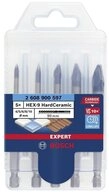 BOSCH Mehrzweckbohrer Bohrer-Set, 4/5/6/8/10&nbsp;mm, 5-tlg 2608900597