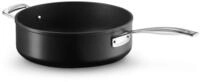 LE CREUSET Servierpfanne Aluminium-Antihaft Saut&eacute;pfanne rund schwarz 28cm