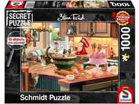 Schmidt-Spiele Secret Puzzles - Am Küchentisch, 1000 Teile (59919)