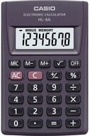 CASIO Taschenrechner Casio HL-4A Taschenrechner Anthrazit Display (Stellen): 8