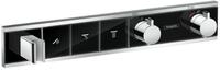 hansgrohe Brausethermostat RainSelect F&uuml;r 3 Verbraucher mit integriertem