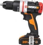 Worx Akku-Schlagbohrmaschine WX354, max. 2000 U/min, (Set), b&uuml;rstenloser Motor,