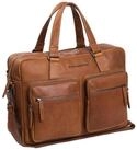 The Chesterfield Brand Umh&auml;ngetasche Misha Businessbag, aus echtem Leder braun