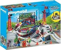 Playmobil&reg; City Action 70168 Skatepark mit 4 Skateboards Konstruktions-Spielset