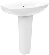 vidaXL Waschbecken 65 x 52 x 20 cm Standwaschbecken Freistehendes Waschbecken...